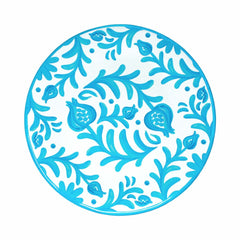 Sicily Teal Dinner Plate
