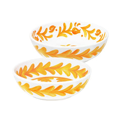 Sicily Orange Small Serving/Cereal Bowls