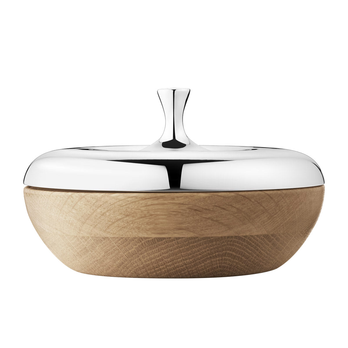 Henning Koppel Bonbonniere Turnip Mirror Oak Wood
