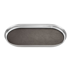 Manhattan Tray, & Leather, 35X18cm