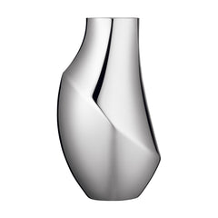 Flora Vase Stainless Steel, 23 cm