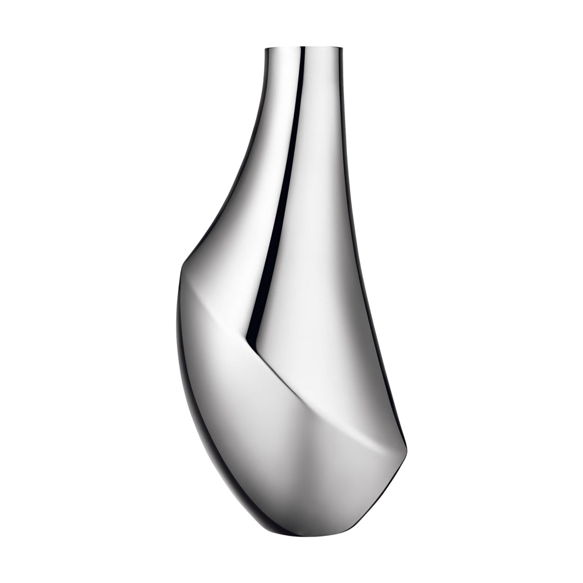 Flora Vase Stainless Steel, 50 cm