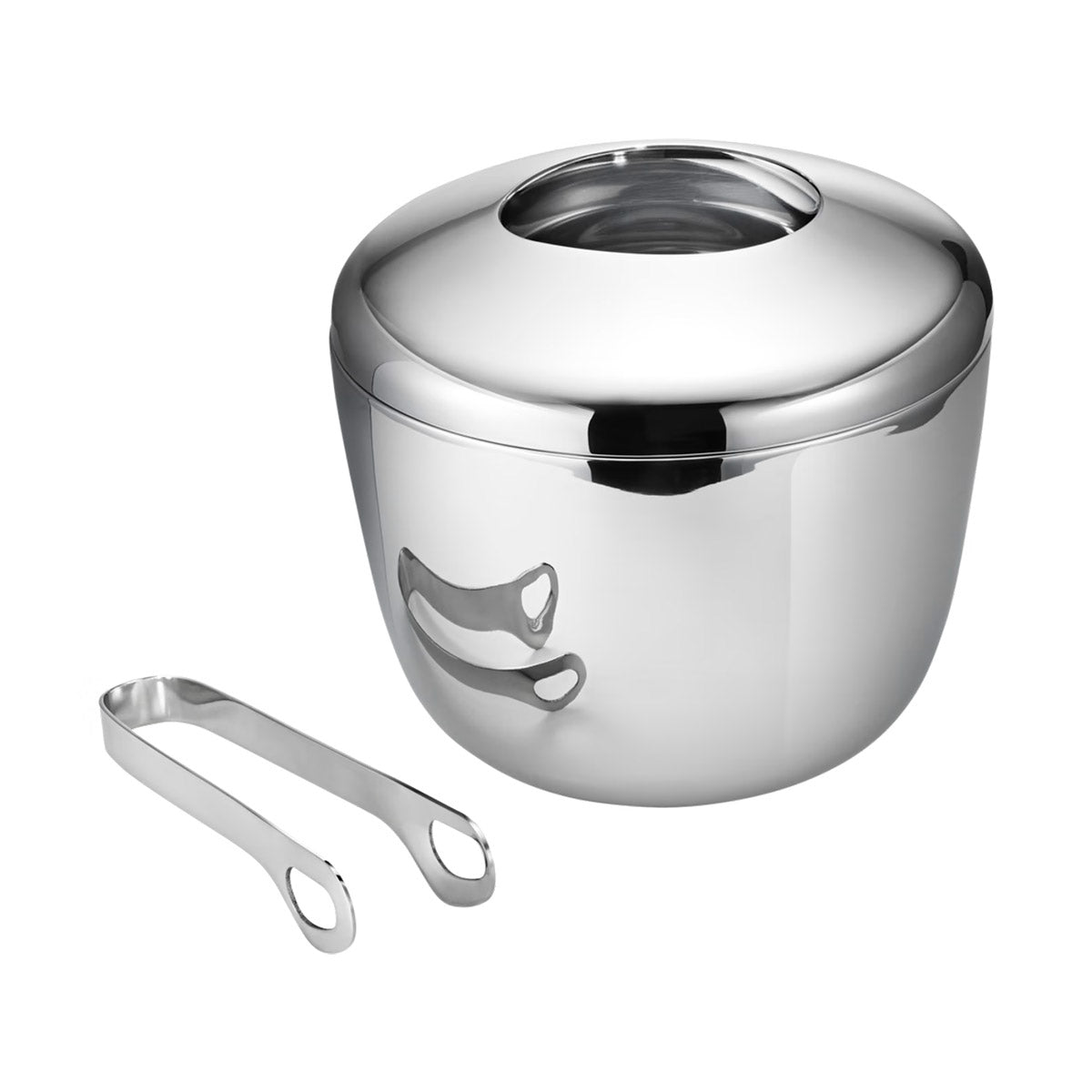 SKY ice bucket with ice tongs