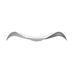 Cobra Oval Tray Stainless Steel Mirror