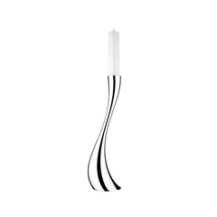 Cobra Floor Candleholder Stainless Steel Mirror Large