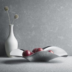 Indulgence Strawberry Bowl Stainless Steel Mirror