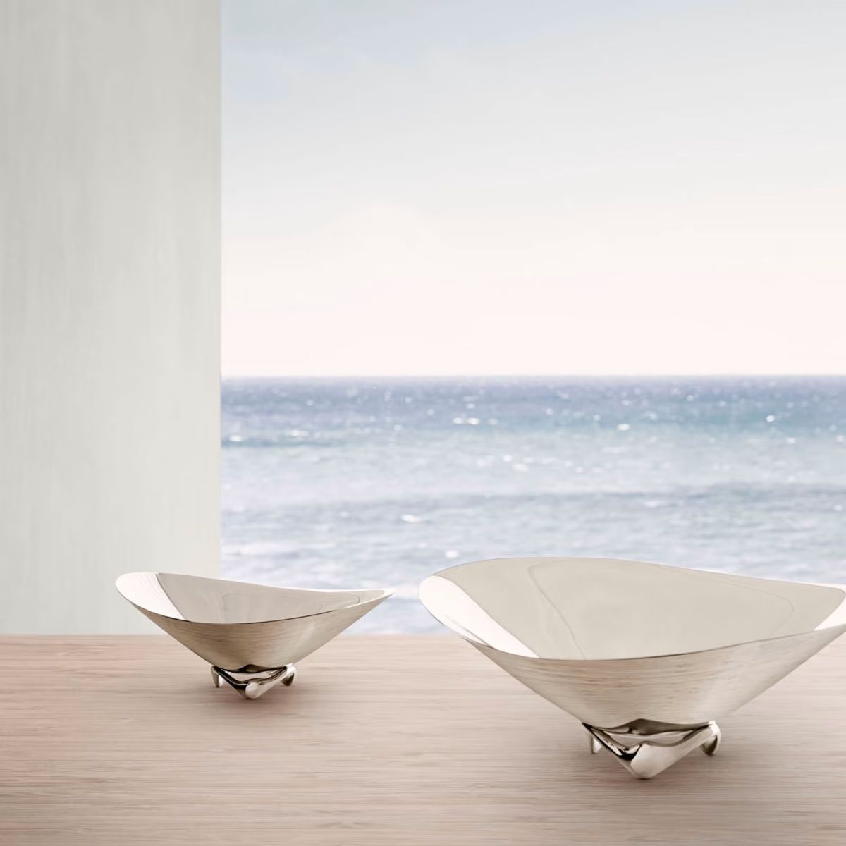 Henning Koppel Wave Bowl Stainless Steel