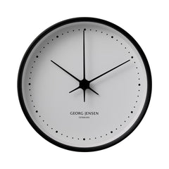 Henning Koppel Clock Black&White, Abs 22cm