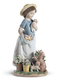 A Romp In The Garden Girl Figurine Type 626