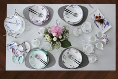 Marble Azure 12 in Oval Platter