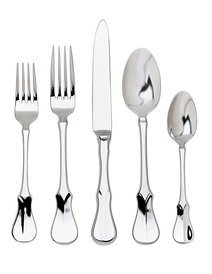 Violino Mirrored 18/10 Stainless Steel 20 Piece Flatware Set