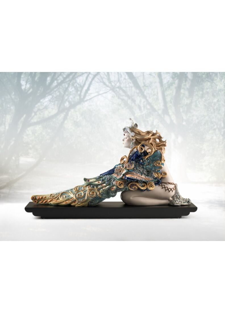Winged Beauty Woman Sculpture - Limited Edition