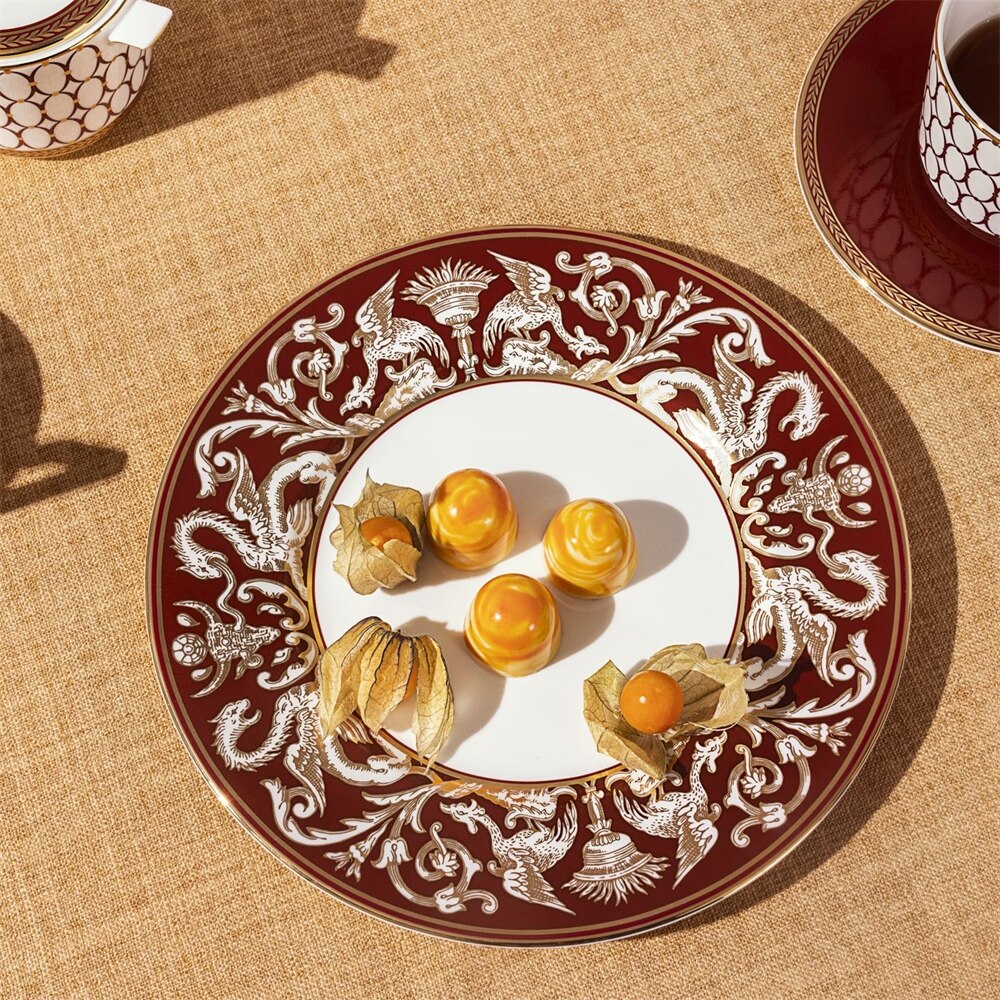 Renaissance Red Open Vegetable Bowl