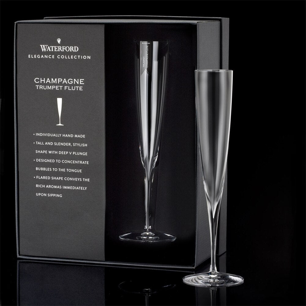 Elegance Trumpet Flute 160ml 5floz, Set of 2