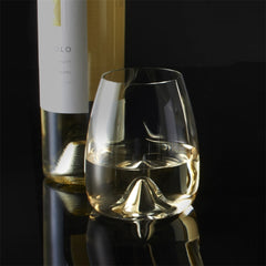Elegance Stemless Wine 500ml 16.5floz, Set of 2