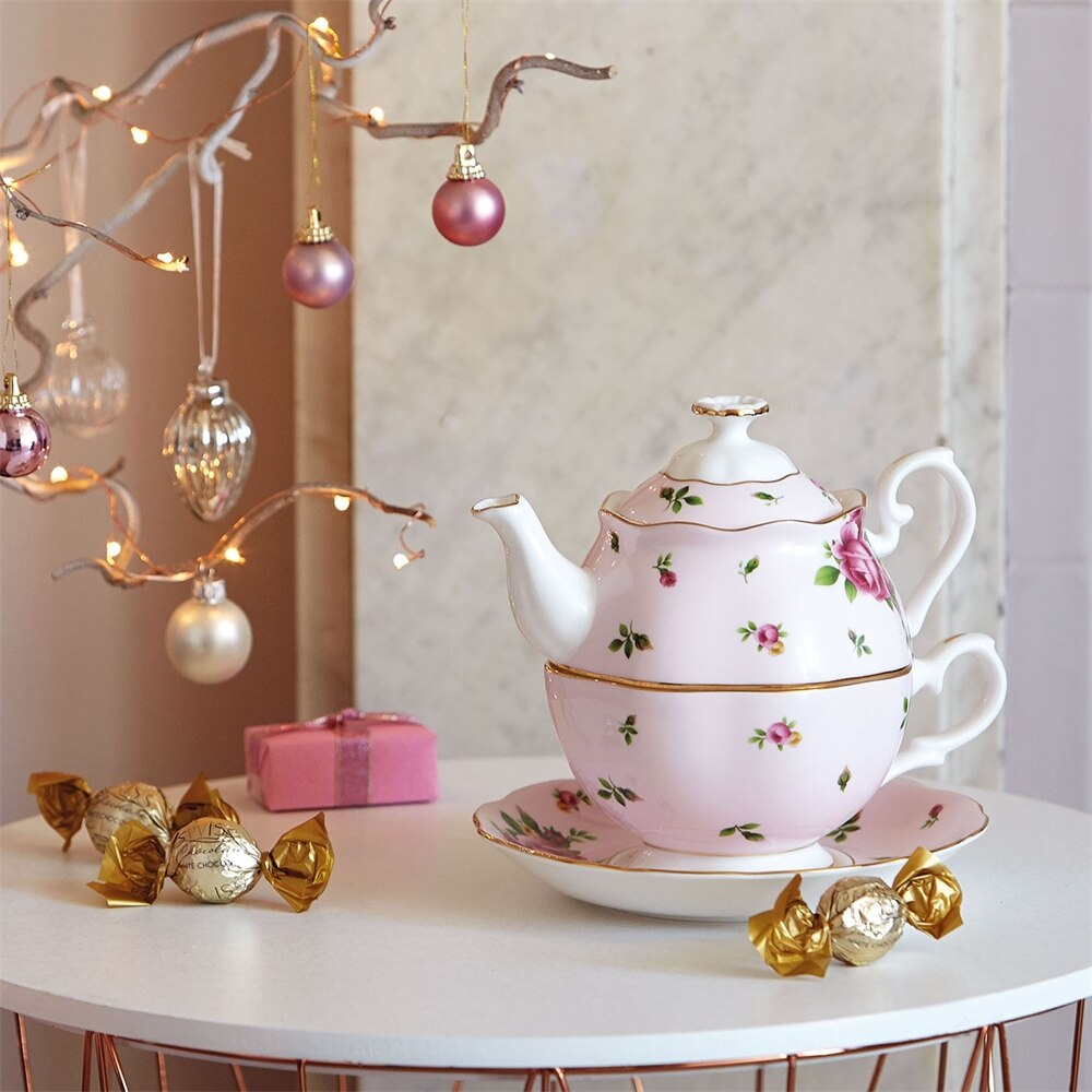 New Country Roses Royal Albert New Country Roses Pink Tea For One - 25% OFF – Dalmazio Design