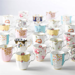 Royal Albert 100 Years Of Royal Albert 1950-1990 5-piece Mug Set