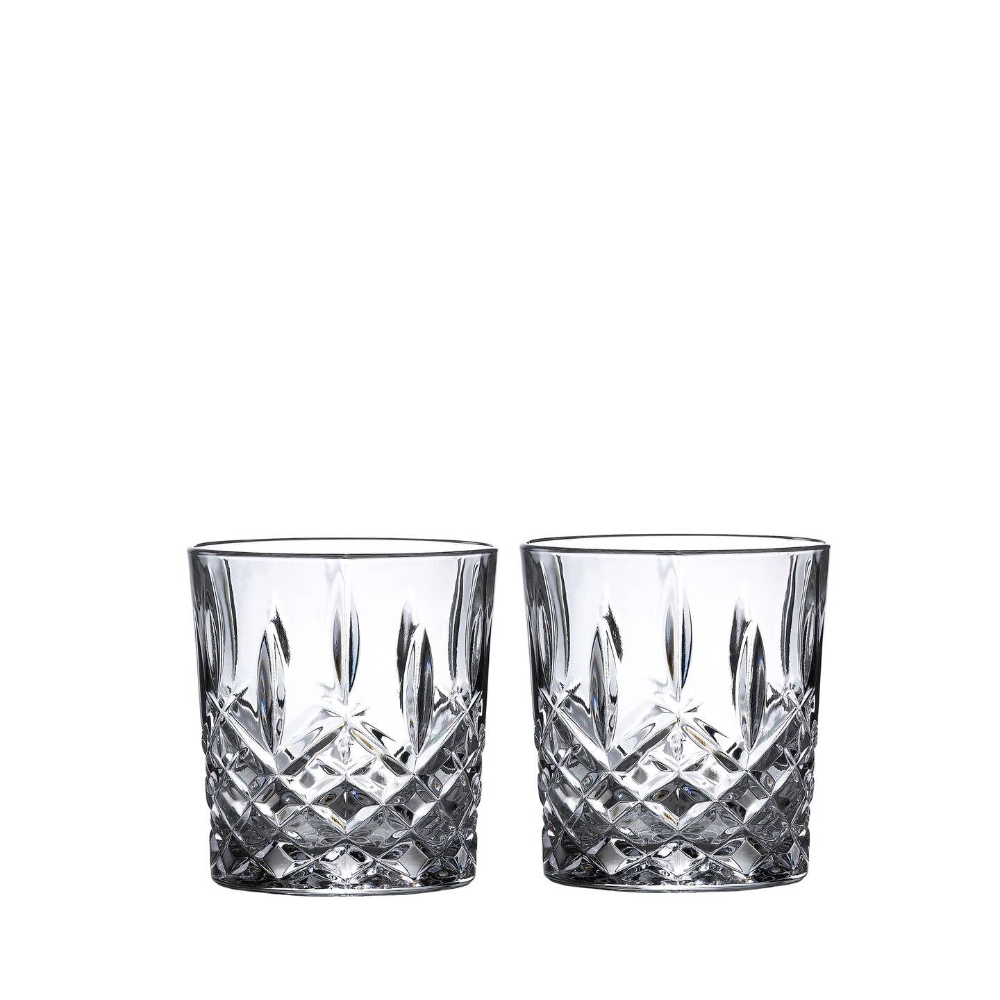 Double Old Fashioned, 11oz, Set of 2 & Square Decanter