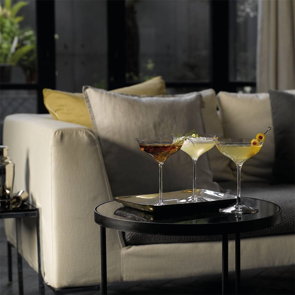 Elegance Optic Champagne Belle Coupe 220ml 7floz, Set of 2