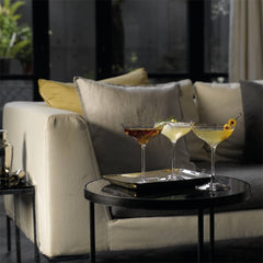 Elegance Optic Champagne Belle Coupe 220ml 7floz, Set of 2