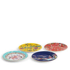 Wonderlust 8In Plate, Set Of 4