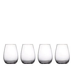 Marquis Moments Wine Stemless, 18.5oz, Set of 4