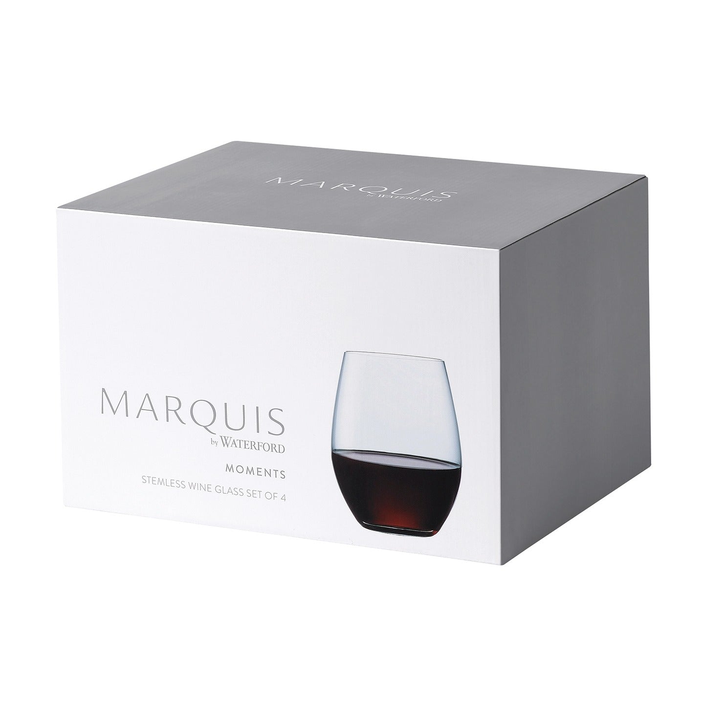 Marquis Moments Wine Stemless, 18.5oz, Set of 4