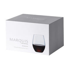 Marquis Moments Wine Stemless, 18.5oz, Set of 4