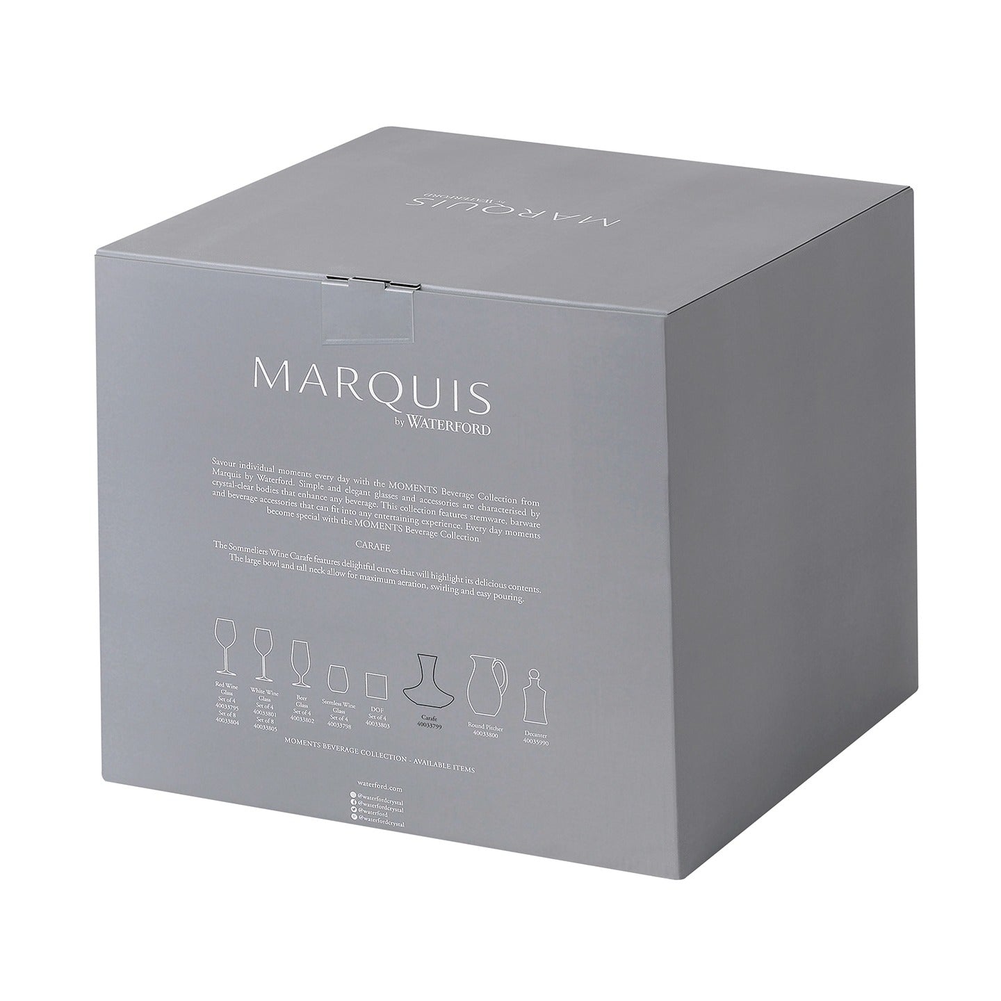 Marquis Moments Carafe, 50.5oz