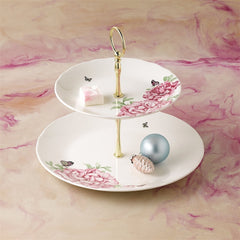 Royal Albert Miranda Kerr Everyday Friendship Cake Stand Two-tier White