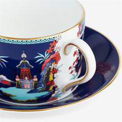 Wonderlust Teacup & Saucer Set Of 4