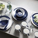 Dark Blue 16 Piece Dinner Set