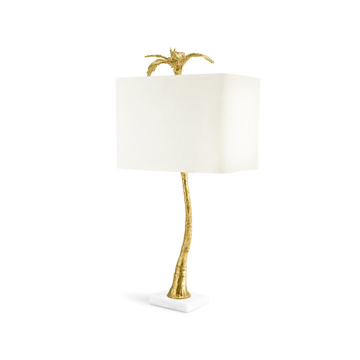 Palm Table Lamp - Marble