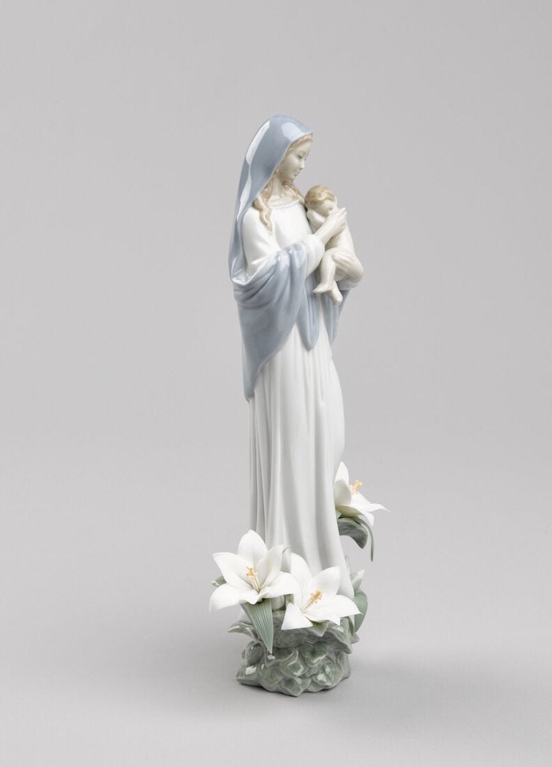 Madonna Of The Flowers Figurine