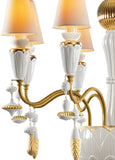 Ivy And Seed 8 Lights Chandelier. Golden Luster (us)