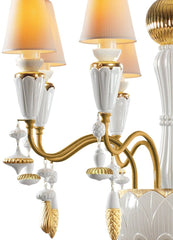 Ivy And Seed 8 Lights Chandelier, Golden Luster (US)