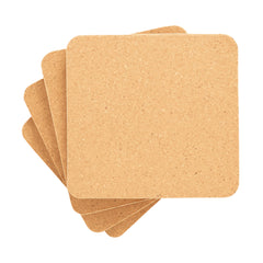 4x4 Square Cork Coaster
