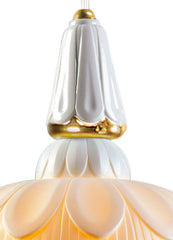 Ivy And Seed Single Ceiling Lamp, Golden Luster (US)