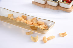 Moonlight Cracker Tray - Gold