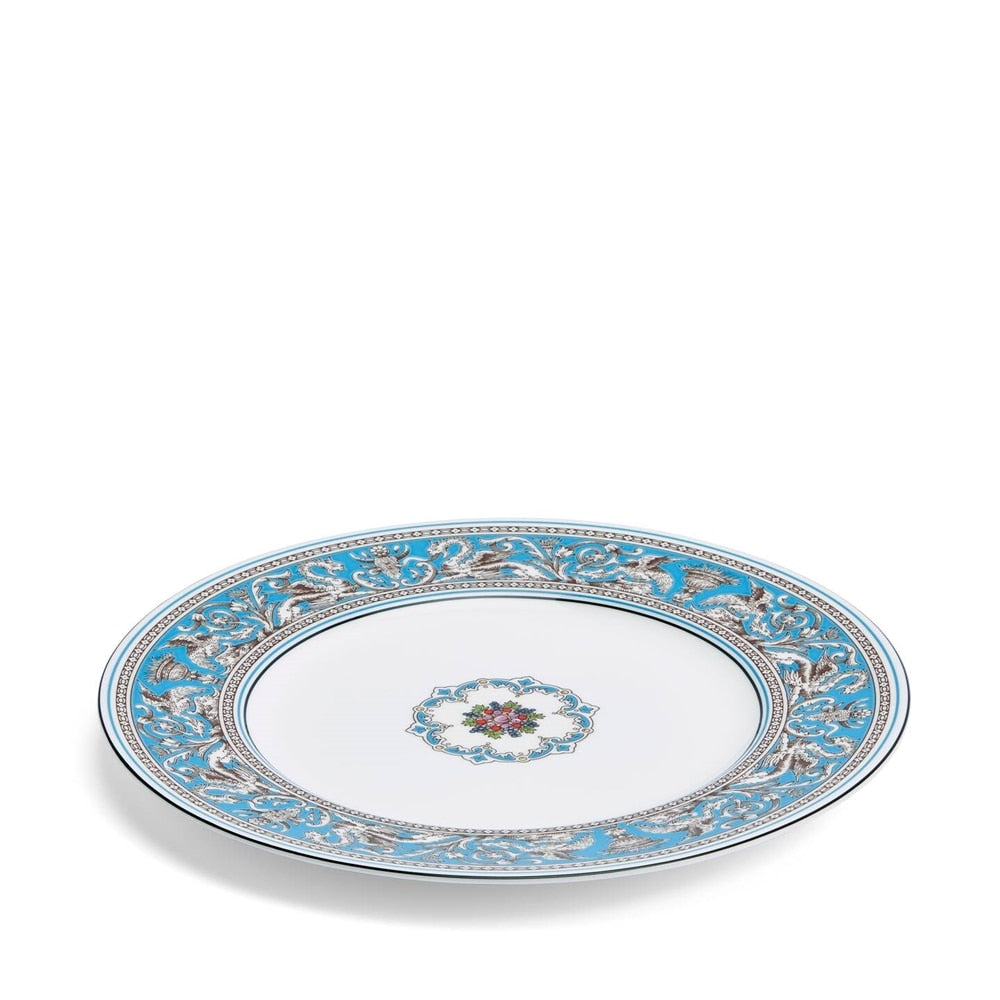 Florentine Turquoise Dinner Plate
