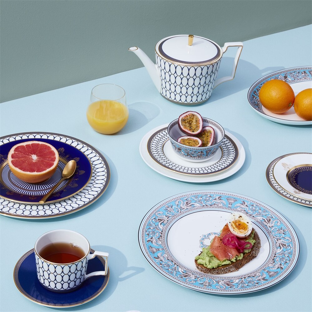Florentine Turquoise Dinner Plate