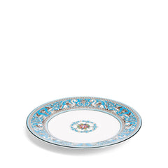 Florentine Turquoise Salad Plate 8Inch