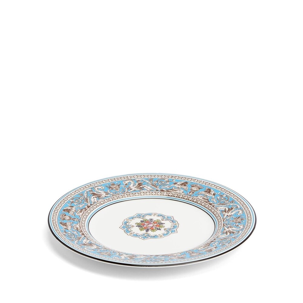 Florentine Turquoise Salad Plate 7Inch