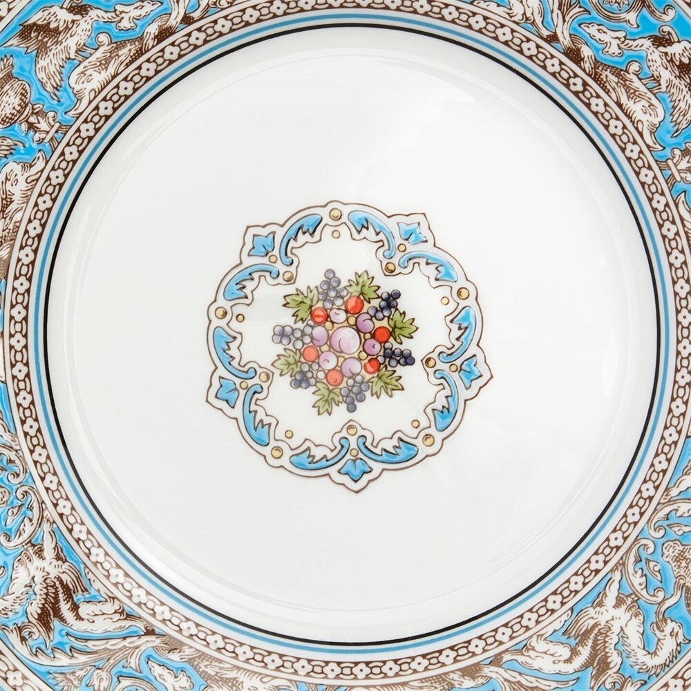 Florentine Turquoise Salad Plate 7Inch