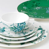 Chinoiserie White Salad Plate