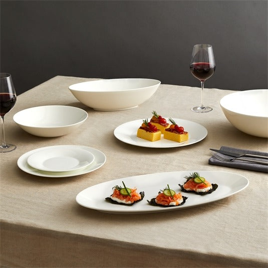 Jasper Conran White Bone China Dinner Plate