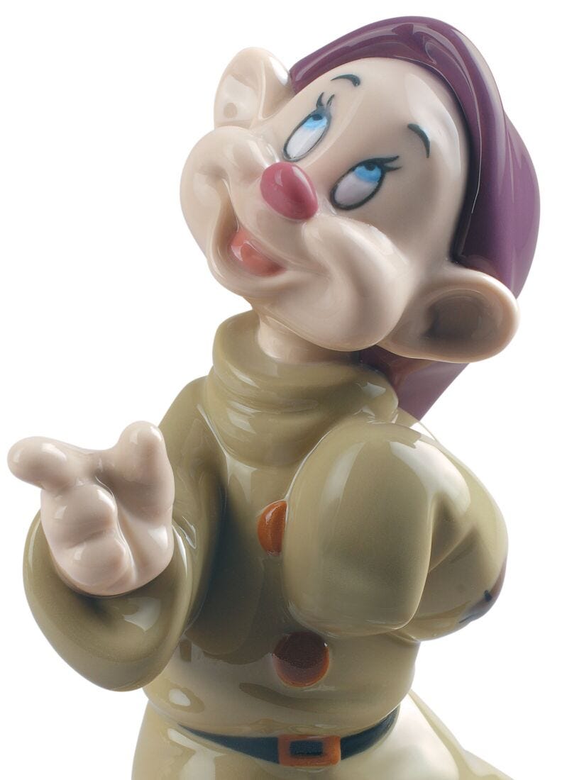 Dopey Snow White Dwarf Figurine