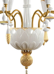 Ivy And Seed 8 Lights Chandelier, Golden Luster (US)