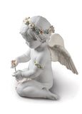 Cherub Of Our Love Angel Figurine. Limited Edition