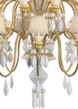 Belle De Nuit 40 Lights Chandelier. Golden Luster (us)